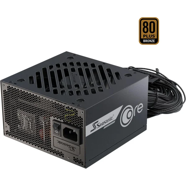 Seasonic CORE BC-850 ATX3.1, PC-Netzteil (schwarz, 1x 12-Pin High Power GPU, 3x PCIe, 850 Watt)