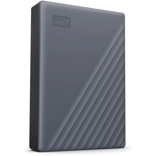 WD My Passport 6TB, USB-C, Externe Festplatte (grau, USB-C 3.2 Gen 1)
