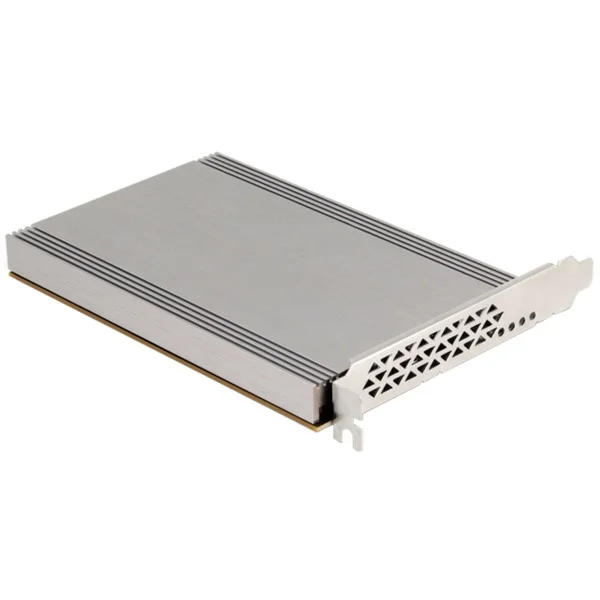 DeLOCK PCI Express x16 Karte auf 4x intern NVMe M.2 Key, Schnittstellenkarte (mit Kühlkörper und LED-Anzeige)