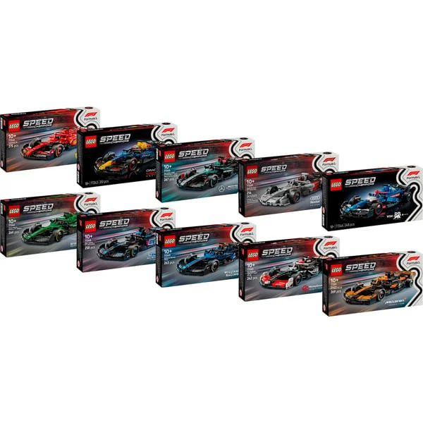 LEGO Speed Champions Formel 1 Bundle, Konstruktionsspielzeug
