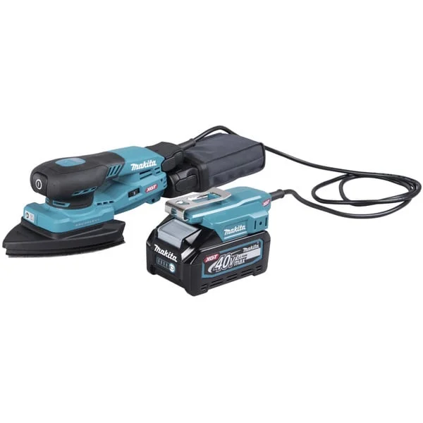 Makita Akku-Deltaschleifer BO006CGZ XGT, 40Volt (blau/schwarz, ohne Akku und Ladegerät)