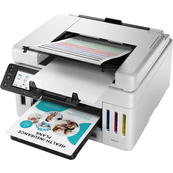 Canon Maxify GX6550, Multifunktionsdrucker (grau, USB, WLAN, Scan, Kopie, Duplex (Druck), Duplex (Scan))