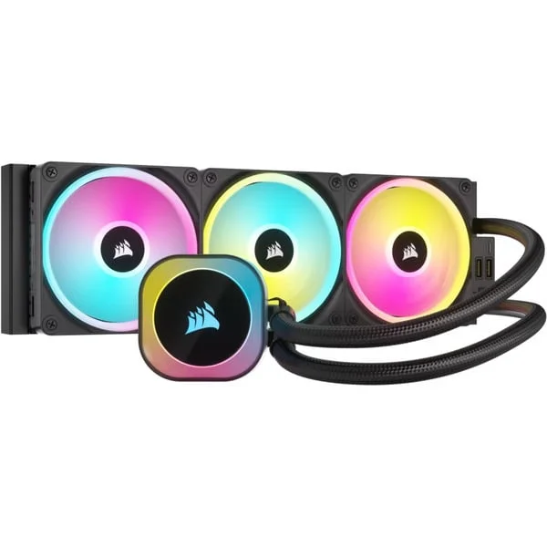 Corsair iCUE LINK H150i RGB Generalüberholt, Wasserkühlung (schwarz)
