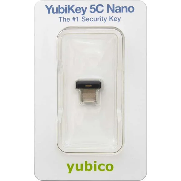 Yubico YubiKey 5C Nano, Sicherheitsschlüssel (schwarz)