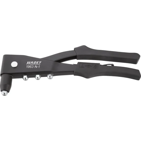 Hazet Hand-Nietzange 1963N-1, Nietpistole (schwarz)