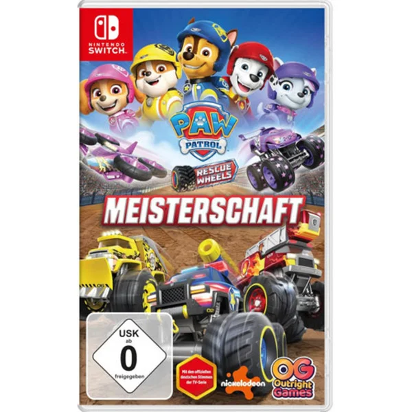 PAW Patrol: Rescue Wheels Meisterschaft, Nintendo Switch-Spiel