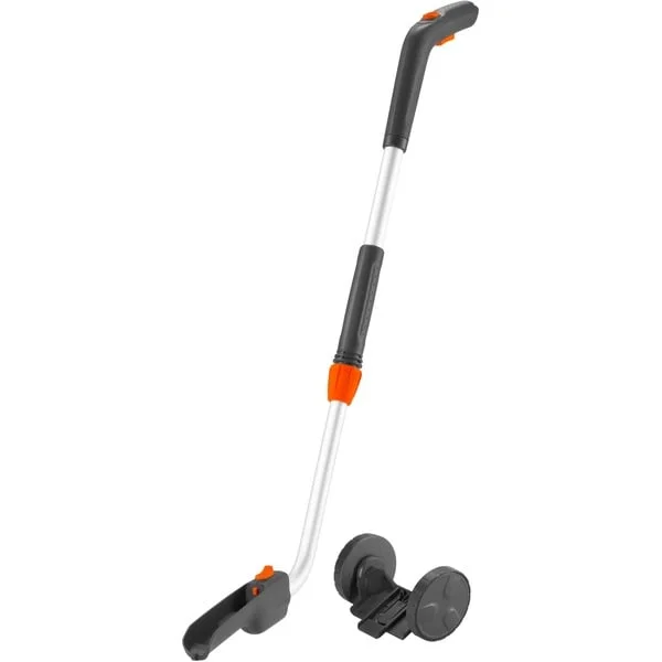 GARDENA Teleskopstiel 9859-20 inkl. Räder (grau, für Akku-Grasscheren)