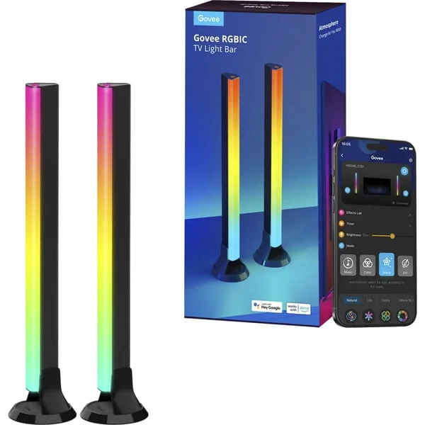 Govee RGBIC TV Light Bars, LED-Leuchte (für Fernseher mit 55-70")