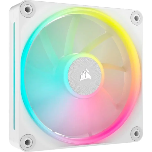 Corsair iCUE LINK LX120 RGB, Gehäuselüfter (weiß, 120 mm)
