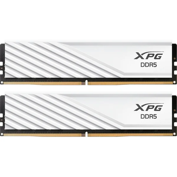 ADATA DIMM 64 GB DDR5-5600 (2x 32 GB) Dual-Kit, Arbeitsspeicher (weiß, AX5U5600C4632G-DTLABWH, XPG Lancer Blade, INTEL XMP, AMD EXPO)
