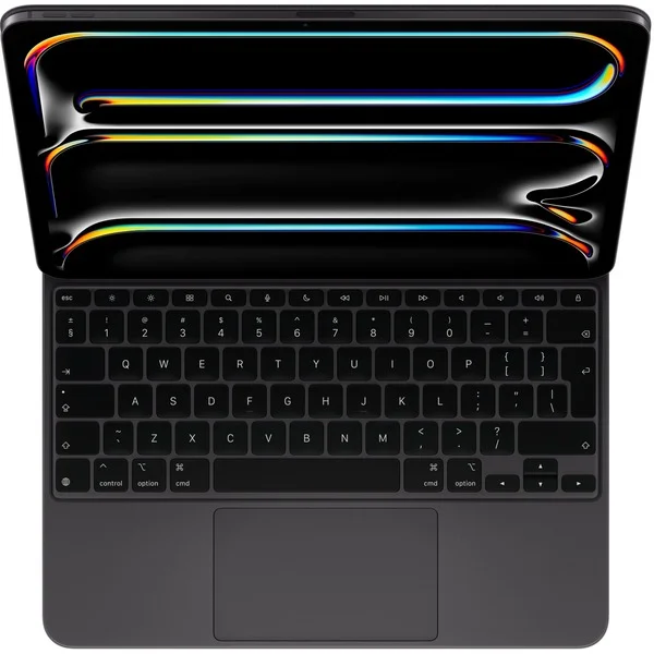 Apple Magic Keyboard für 13" iPad Pro (M5/M4), Tastatur (schwarz, UK-Layout, Scherenmechanik)