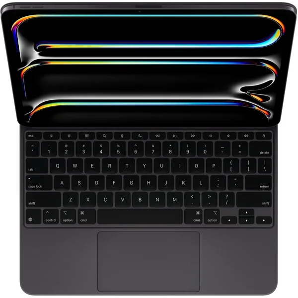 Apple Magic Keyboard für 13" iPad Pro (M5/M4), Tastatur (schwarz, US-Layout, Scherenmechanik)