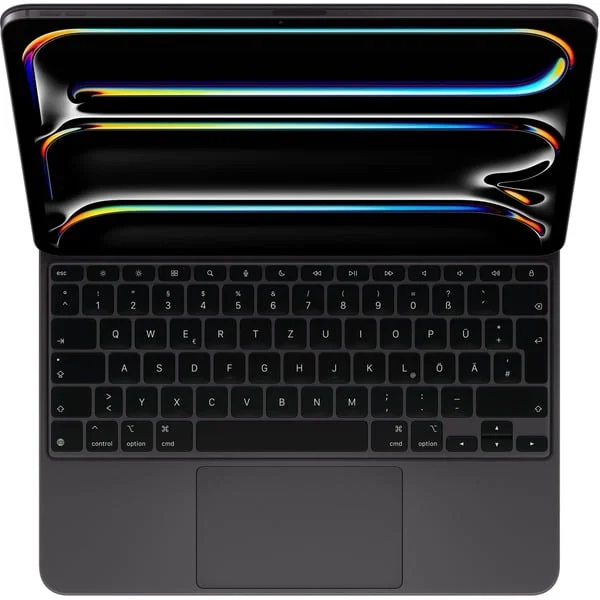 Apple Magic Keyboard für 13" iPad Pro (M5/M4), Tastatur (schwarz, DE-Layout, Scherenmechanik)