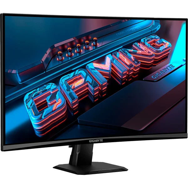 GIGABYTE GS27QCA, Gaming-Monitor (68.5 cm (27 Zoll), schwarz, QHD, VA, Curved, HDMI, DP, HDR-Ready, 180Hz Panel)