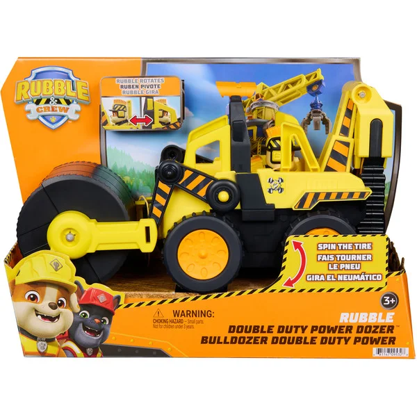 Spin Master Rubble & Crew - Rubbles Double Duty Power Fahrzeug, Spielfahrzeug