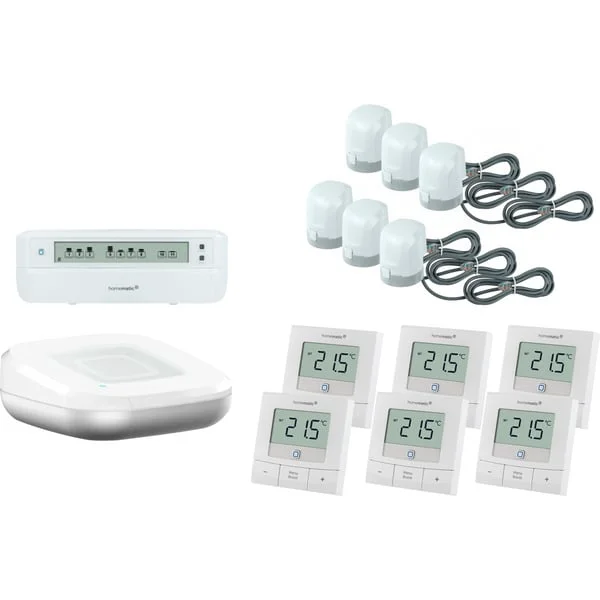 Homematic IP Set Fußbodenheizung - basic für 6 Räume