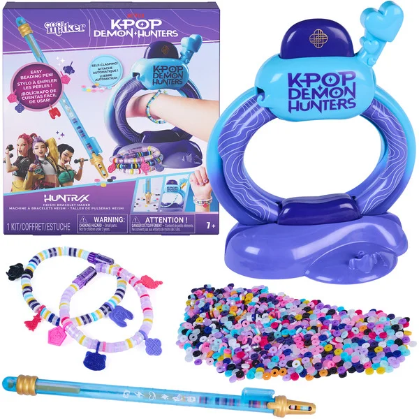 Spin Master Cool Maker K-Pop Demon Hunters Heishi Armband-Studio, Basteln