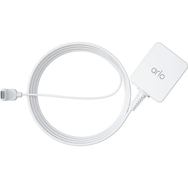 Arlo ESSENTIAL 2 Ladekabel für den Außenbereich (weiß, 7,6 Meter)