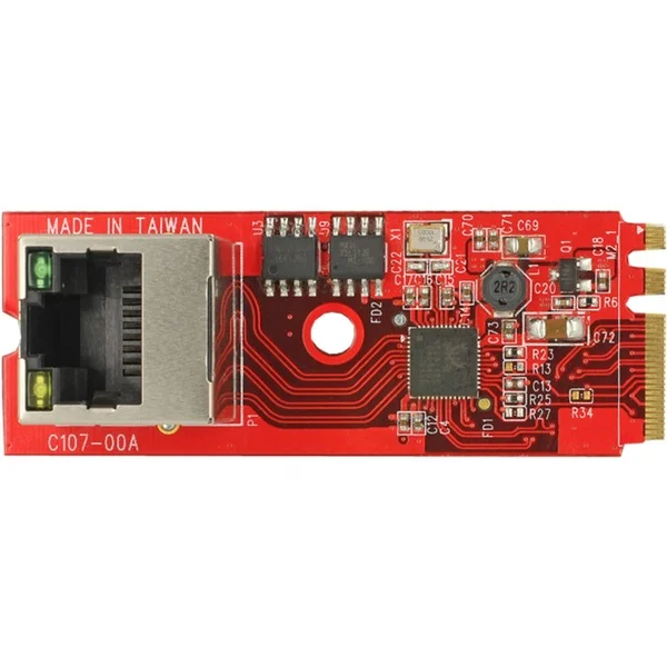 DeLOCK Konverter M.2 Key A+E > 1x RJ45