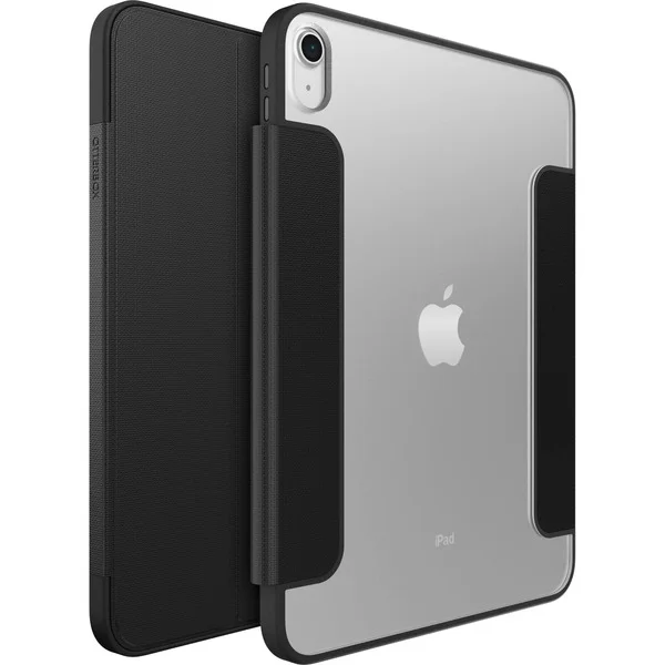 Otterbox Symmetry Folio, Tablethülle (transparent/schwarz, iPad (10. Gen))