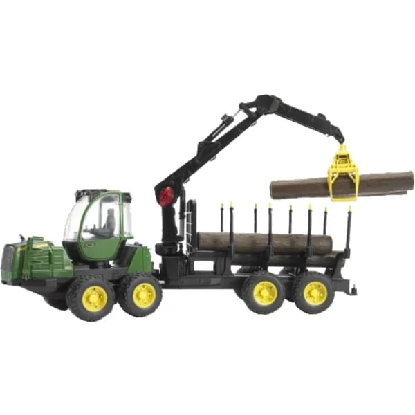 bruder 02133 John Deere 1210E Rückezug , Modellfahrzeug