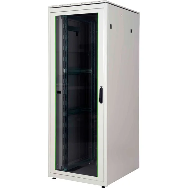 Digitus Netzwerkschrank Unique Serie - 800x1000 mm (BxT), IT-Schrank (hellgrau, 42 Höheneinheiten)