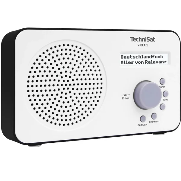 TechniSat VIOLA 2, Radio (weiß, Retail)