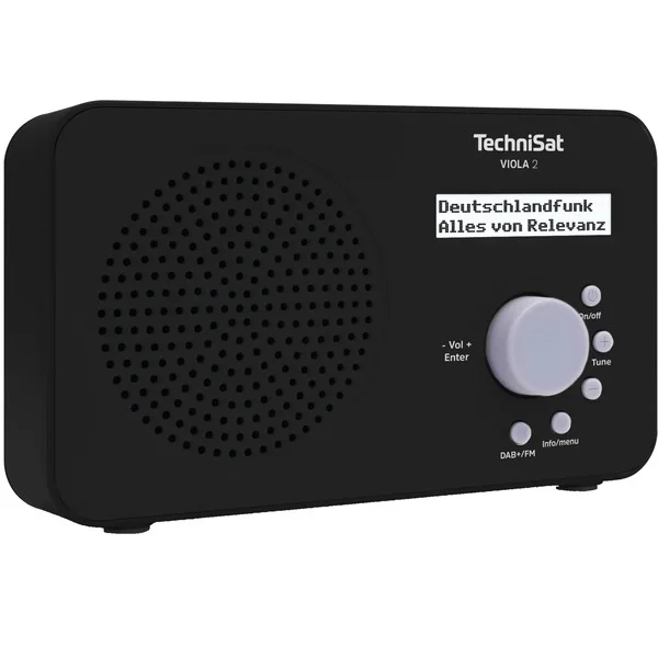TechniSat VIOLA 2, Radio (schwarz, Retail)