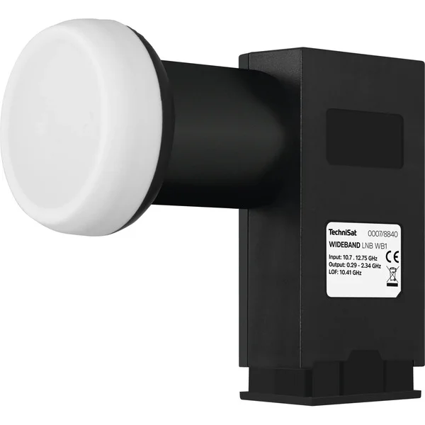 TechniSat Wideband Low Noise Block Converter, LNB (schwarz, Retail)