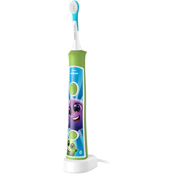 Philips Sonicare For Kids HX6352/11, Elektrische Zahnbürste (grün)