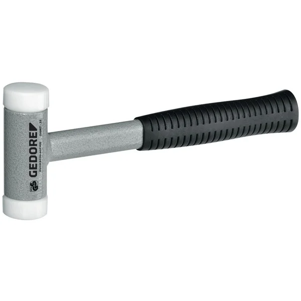 GEDORE Rückschlagfreier Schonhammer 248 ST-50 (schwarz/silber, Ø 50mm, Länge 310mm)