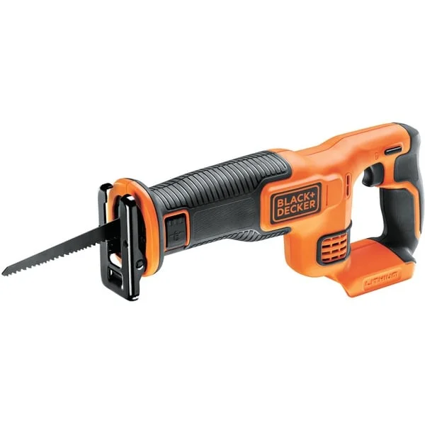 BLACK+DECKER Akku-Säbelsäge BDCR18N, 18Volt (orange/schwarz, ohne Akku und Ladegerät)