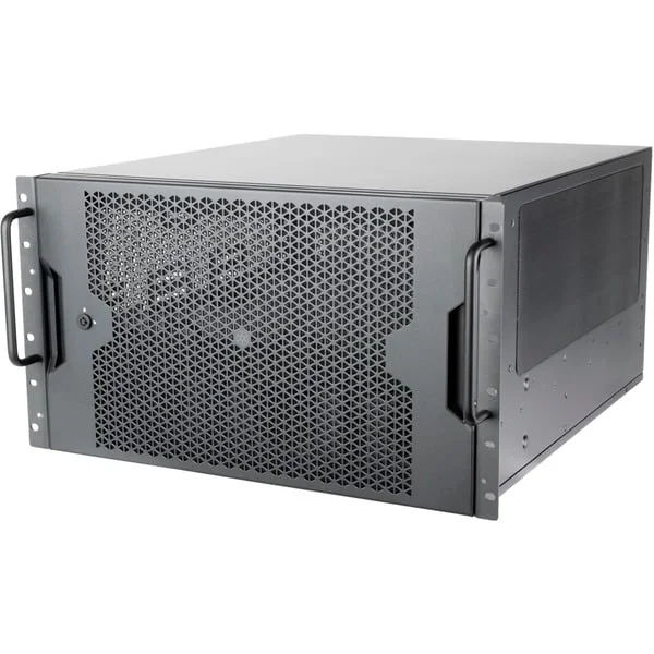 SilverStone SST-RM61-312, Rack-Gehäuse (schwarz, 6 Höheneinheiten)