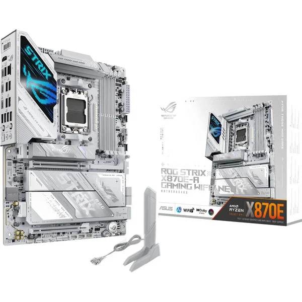 ASUS ROG STRIX X870E-A GAMING WIFI7 NEO, Mainboard (weiß)