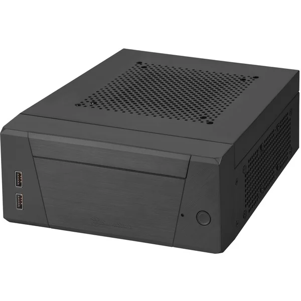 SilverStone SST-ML10B, HTPC-Gehäuse (schwarz)
