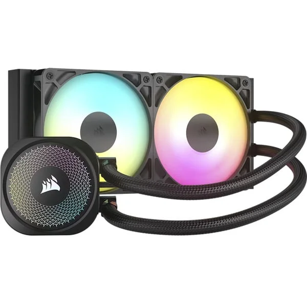 Corsair NAUTILUS 240 RS ARGB Generalüberholt, Wasserkühlung (schwarz)