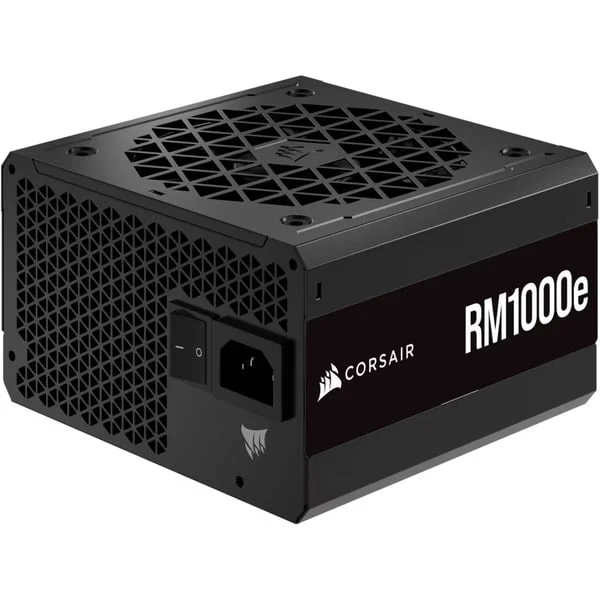Corsair RM1000e Generalüberholt, PC-Netzteil (schwarz, 2x 12 Pin High Power GPU, 2x PCIe, Kabel-Management, 1000 Watt)