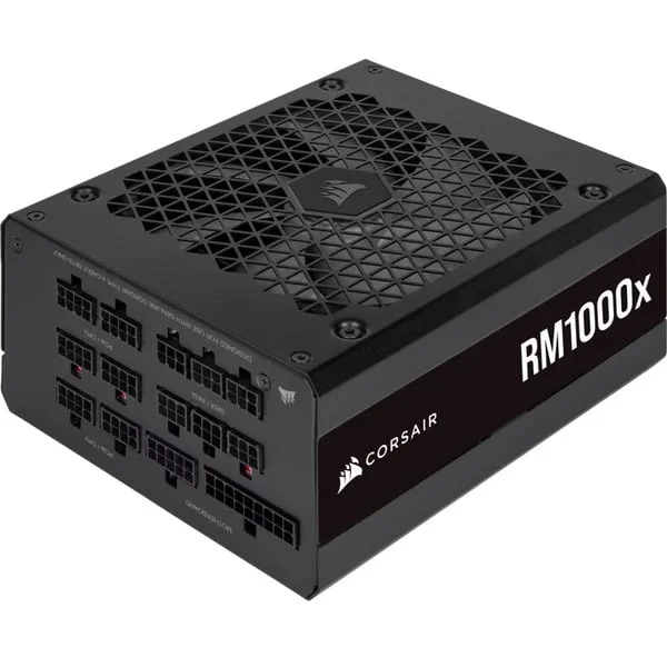 Corsair RM1000X (2021) 1000 W Generalüberholt, PC-Netzteil (schwarz, 6x PCIe, Kabel-Management, 1000 Watt)