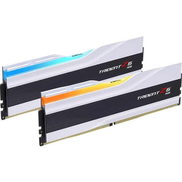 G.Skill DIMM 32 GB DDR5-7200 (2x 16 GB) Dual-Kit, Arbeitsspeicher (weiß, F5-7200J3445G16GX2-TZ5RW, Ripjaws M5 RGB, INTEL XMP)