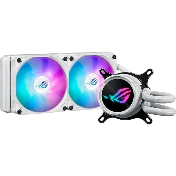ASUS ROG STRIX LC III 240mm ARGB White Edition, Wasserkühlung (weiß)