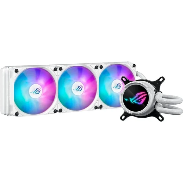 ASUS ROG STRIX LC III 360mm ARGB White Edition, Wasserkühlung (weiß)