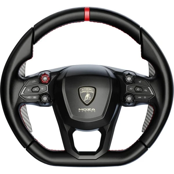 MOZA Lamborghini Revuelto Steering Wheel, Austausch-Lenkrad (schwarz)