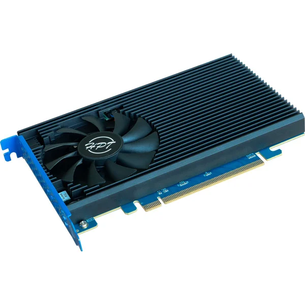 HighPoint Rocket 1604A PCIe Gen5 x16 zu 4-M.2x4 NVMe Switch AIC, Schnittstellenkarte