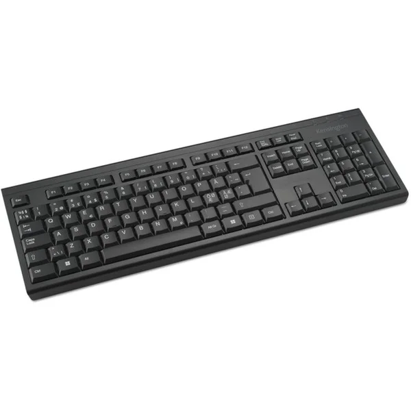 Kensington KB150 EQ, Tastatur (schwarz, US-International-Layout, Membran)