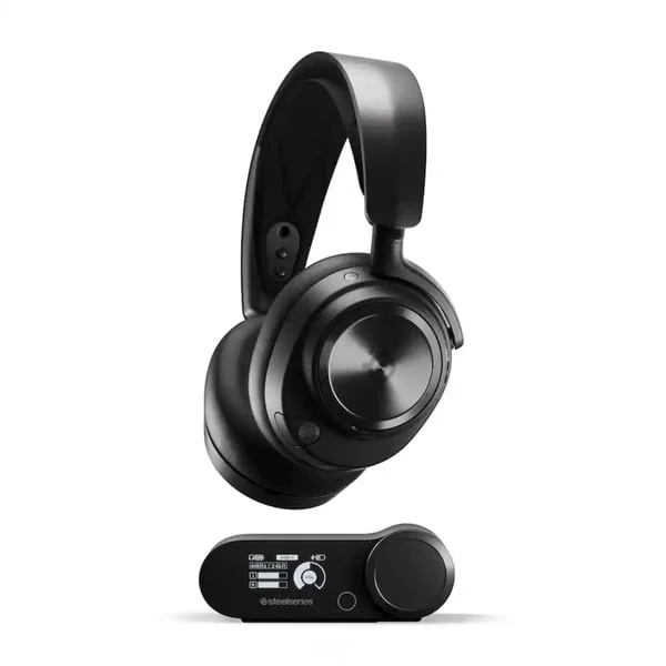 SteelSeries Arctis Nova Pro Wireless X Generalüberholt, Gaming-Headset (schwarz, ANC, USB-C, Klinke, optimiert für Xbox)