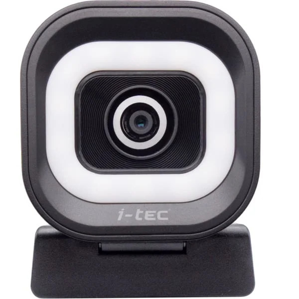 i-tec SOLOMON 700 STREAM 4K, Webcam (schwarz/weiß)