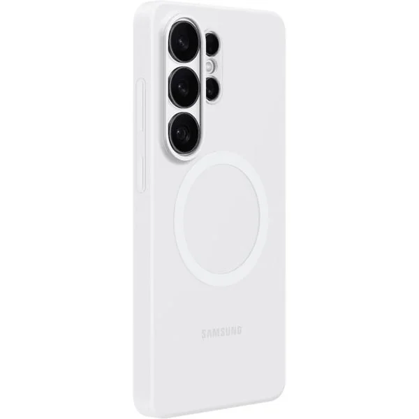 Samsung Silicone Magnet Case, Handyhülle (weiß, Samsung Galaxy S26 Ultra)