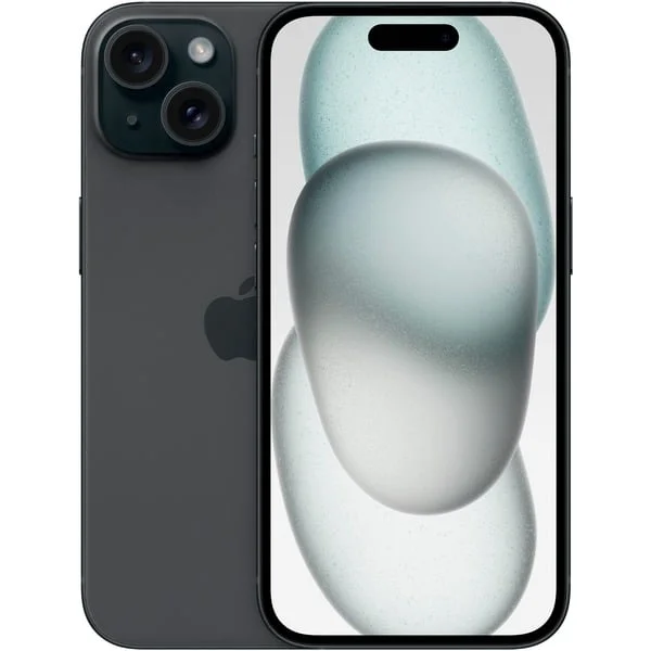 Apple iPhone 15 128GB DEP, Handy (Schwarz, iOS)