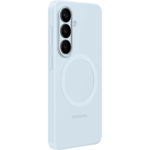 Samsung Silicone Magnet Case, Handyhülle (hellblau, Samsung Galaxy S26)