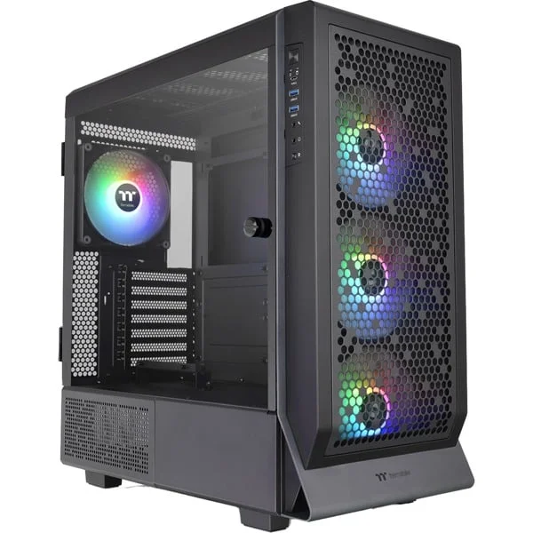 Thermaltake Ceres 500 TG ARGB Black, Tower-Gehäuse (schwarz, Tempered Glass)